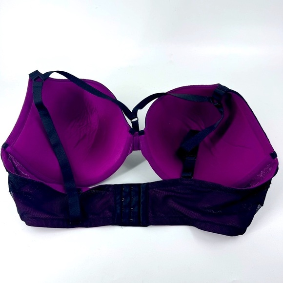 Torrid Purple Bra with Black Accents - Picture 5 of 6